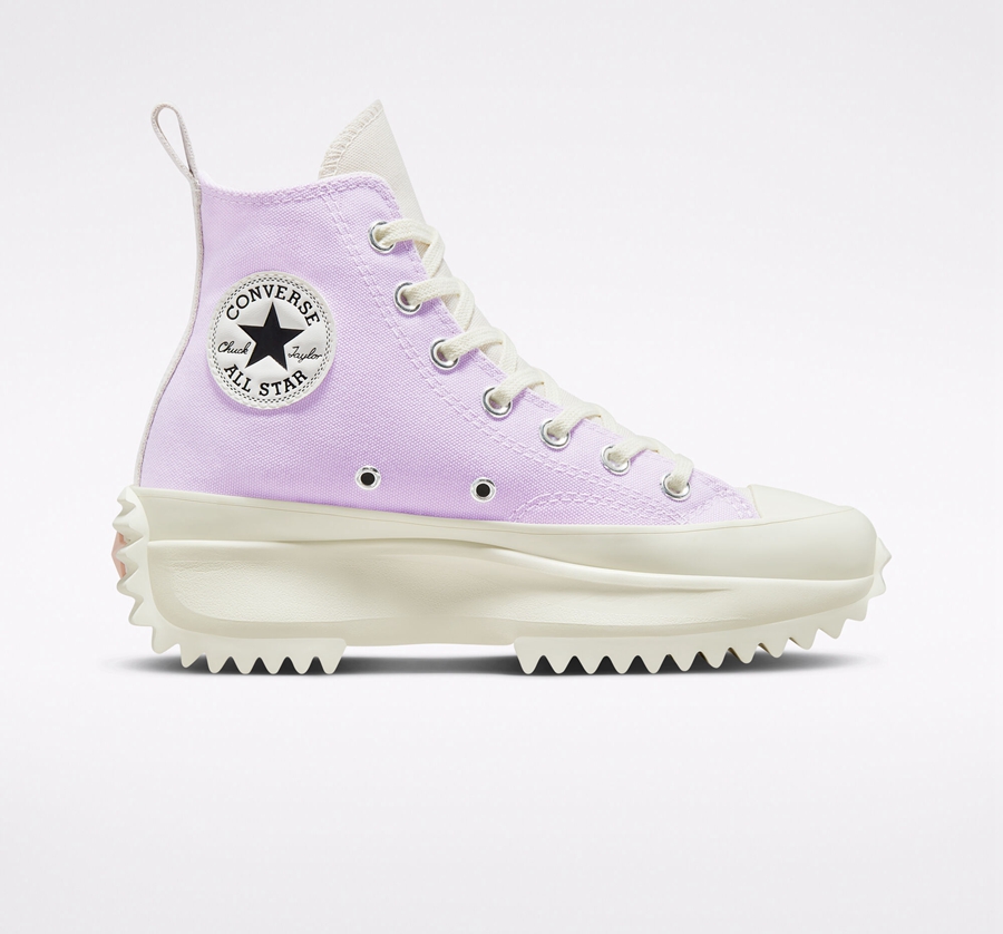 Converse Run Star Hike Platform Tri-Panel Color Block Bianche | A73970K